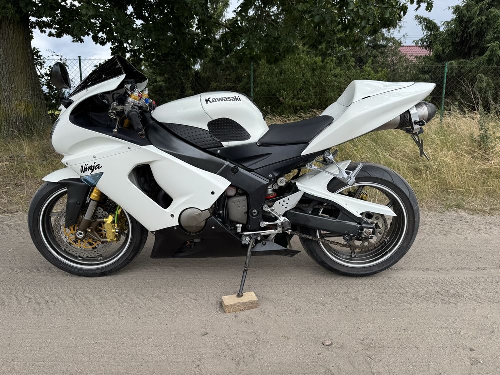 Kawasaki ZX6R 636 Ninja 2008r 131 kM wydech Akrapovic