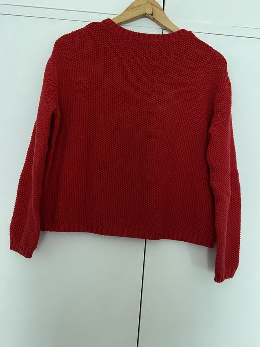 Camisola vermelha da Bershka