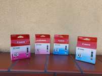 Kasety z atramentem Canon CLI-42M i CLI-42C