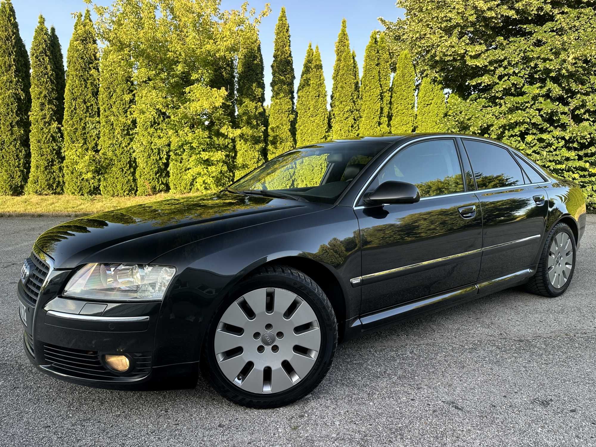 AUDI A8 D3 LIFT 3.7 V8 280PS QUATTRO BiXenon Komforty BOSE 18" PIĘKNA!