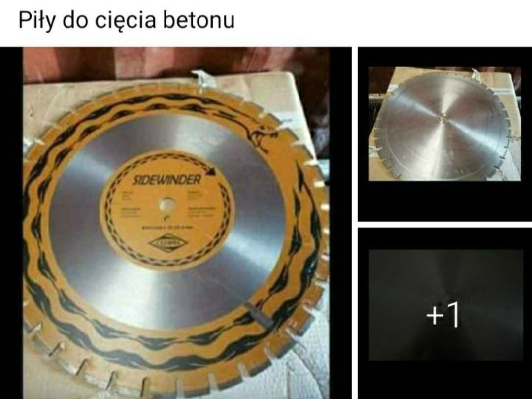 Tarcze do cięcia betonu  650mm NOWE