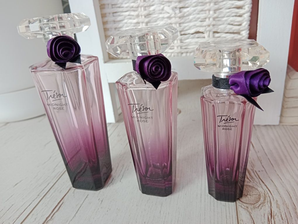 Flakon po perfumach flakony perfum Lancome tresor rose midnight 3sz