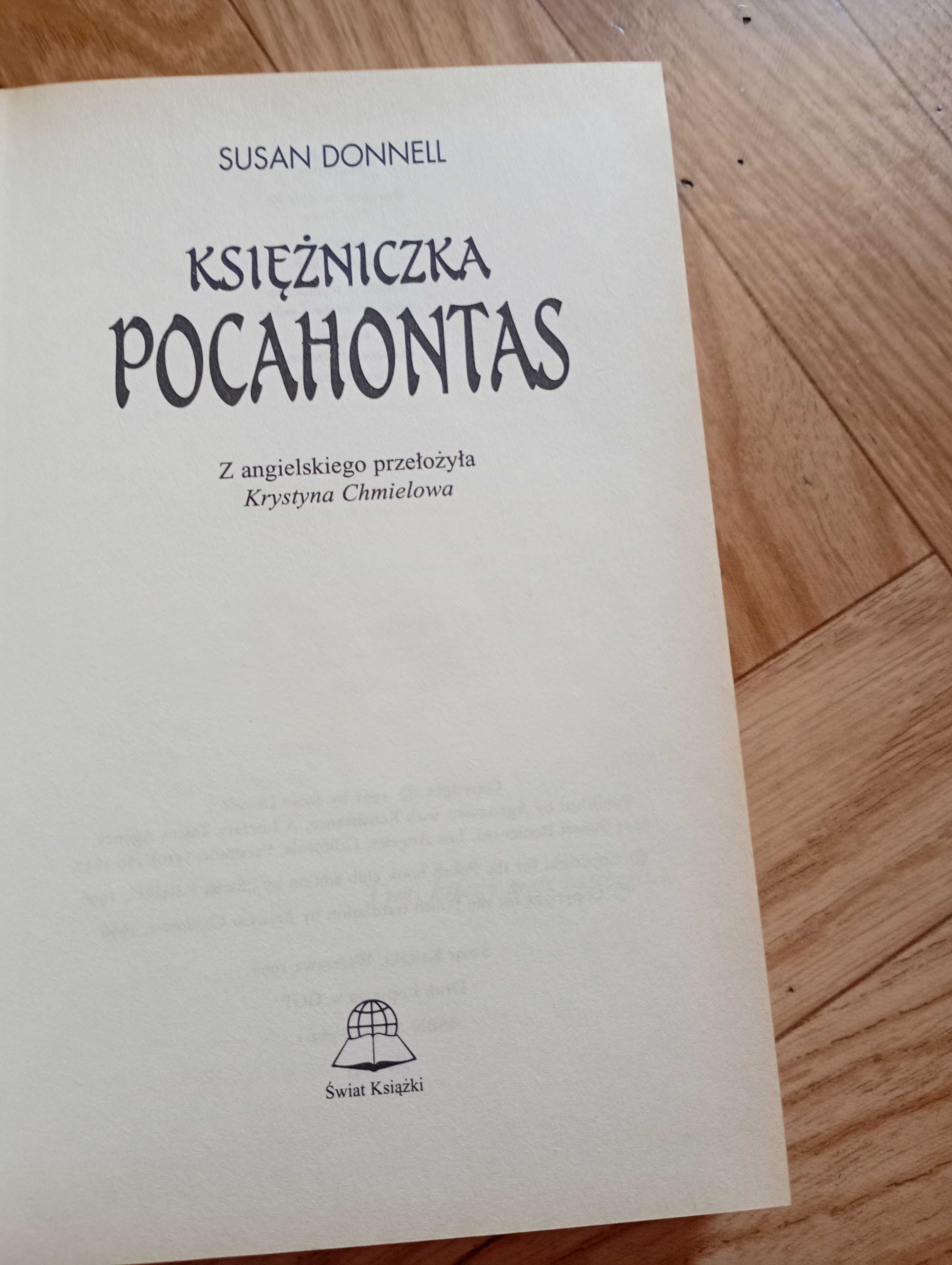 książka: ,,Księżniczka Pocahontas"