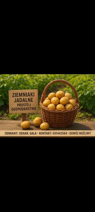 Ziemniaki eko 20kg wysyłka żółte