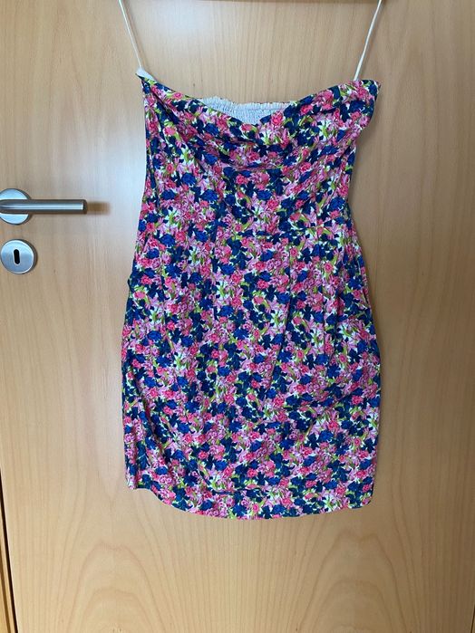 Vestido cai-cai florido