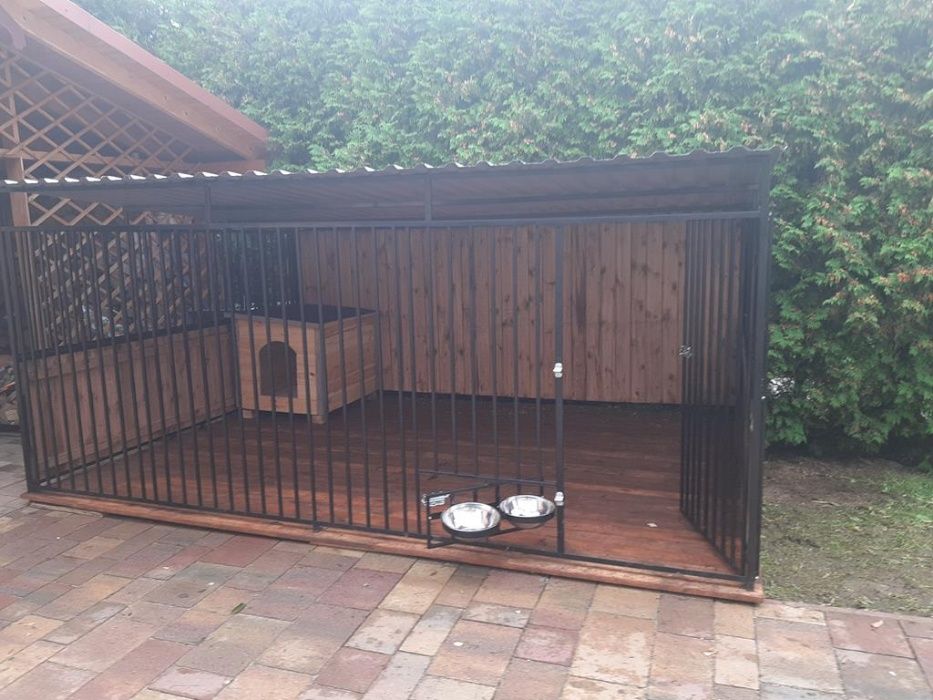 Kojec Klatka Zagroda Buda box dla psa 2mx2m Montaż Gratis Solidny.