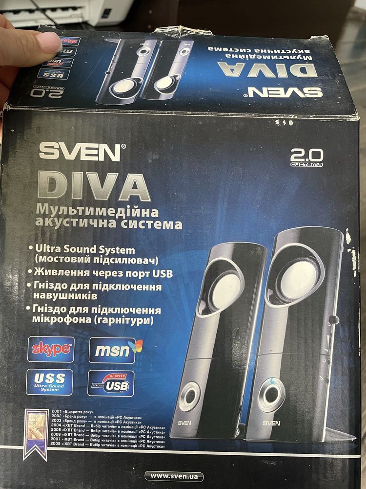 Głośniki Diva Sven