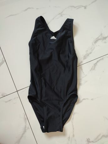Nowy strój kostium kąpielowy jednoczęściowy Adidas 128