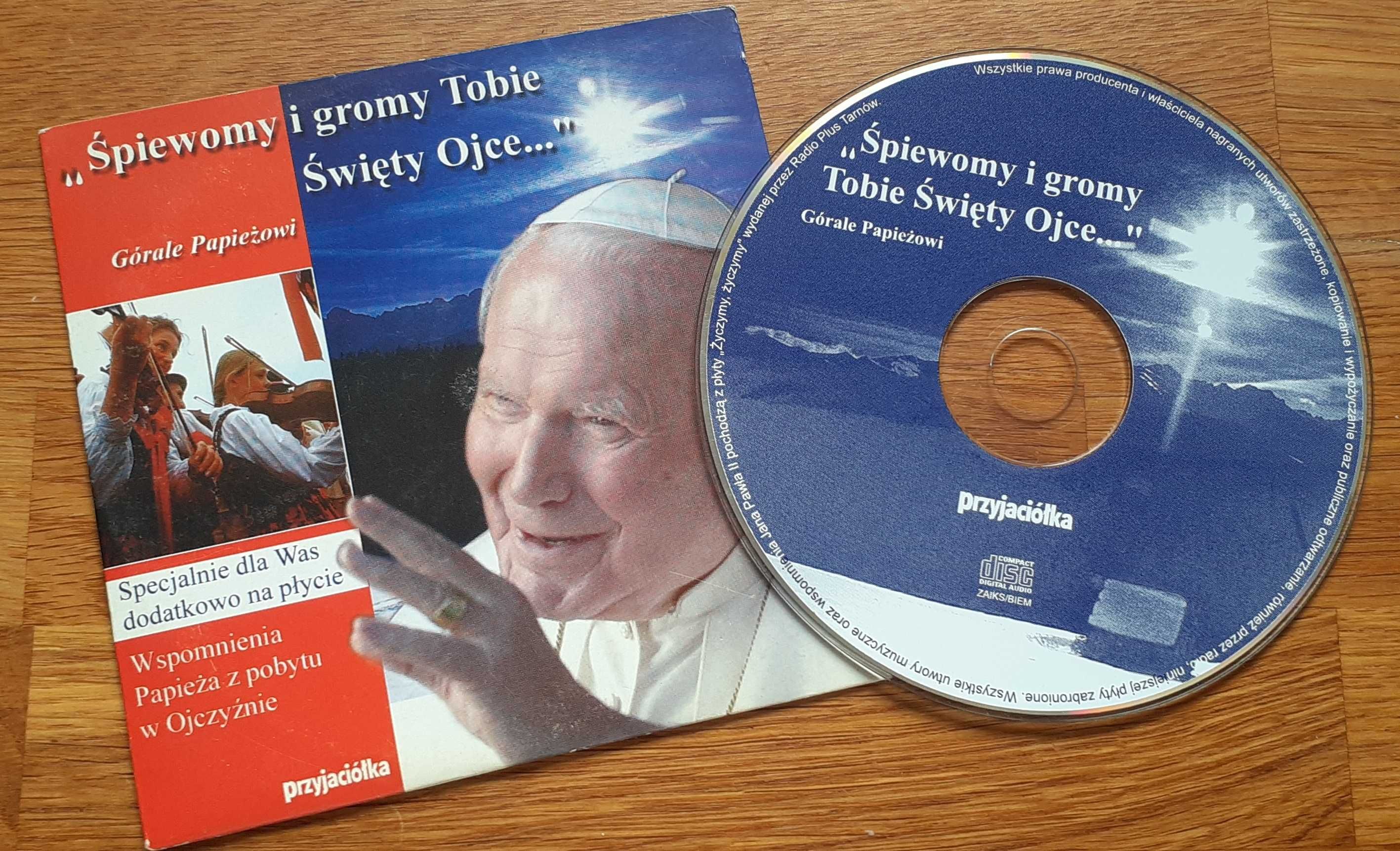 2 płyty CD Golec Orkiestra i Górale Dla Ojca Świętego Jna Pawła II