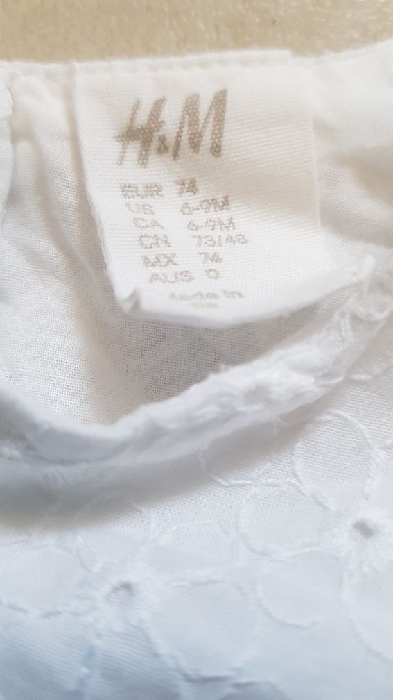 Sukienka h&m rozmiar 74