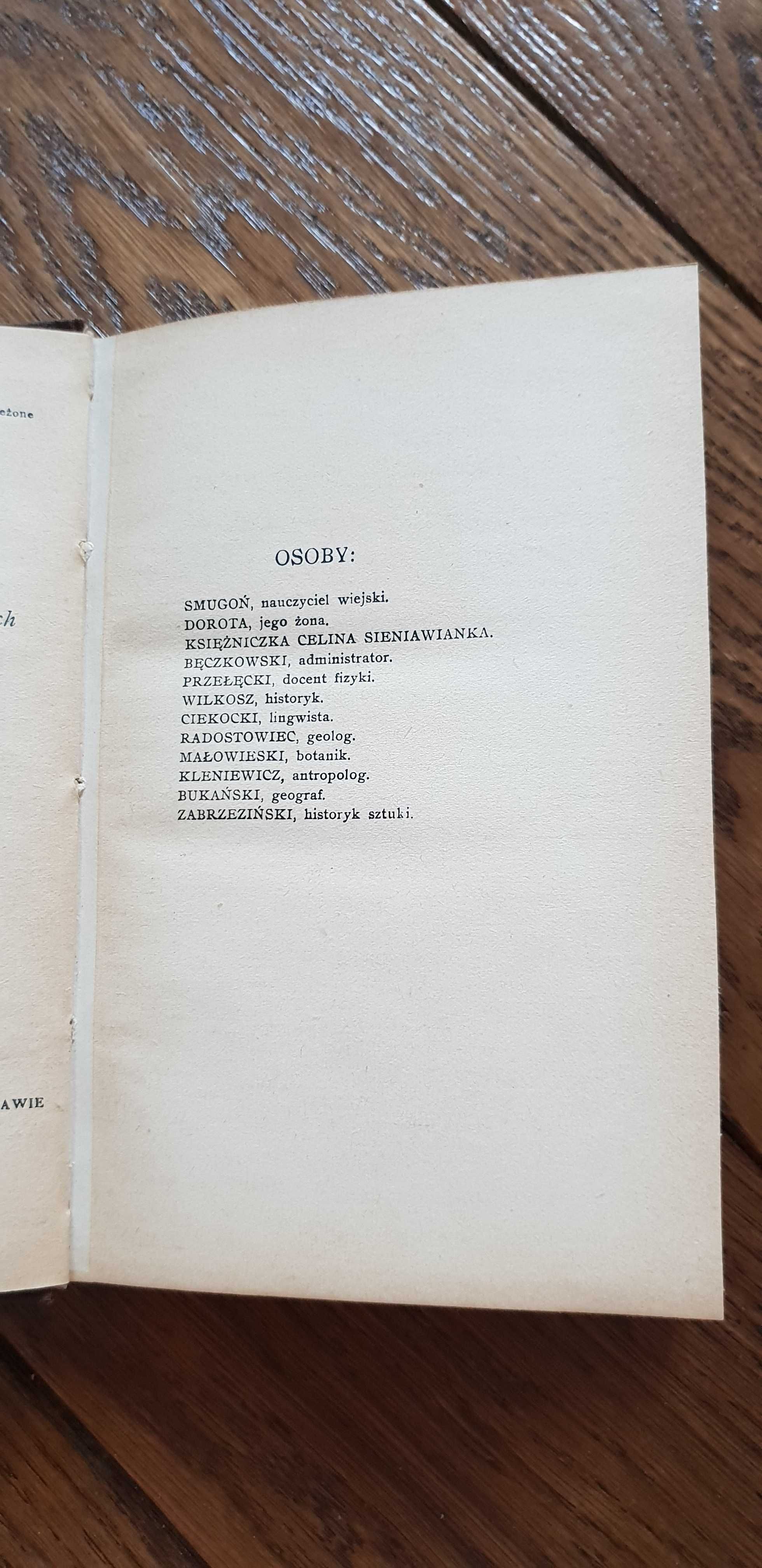 Książka rok 1924 "Uciekła mi przepióreczka..." Stefan Żeromski- unikat