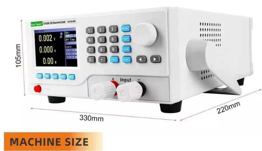 Електронний тестер навантаження ET5300A 200W 150V 30A DC