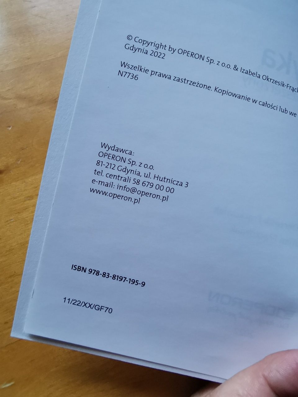 Vademecum nowa matura fizyka zakres rozszerzony Operon