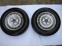 2x Felga 16 Master 3 i 4 5x130  opony Kleber Transpro 225/65/R16C 7,8mm