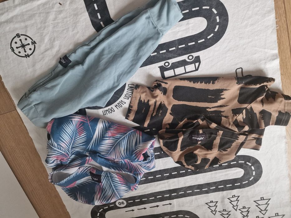 Zestaw bluza spodnie slimy koszulka mikko 92/98