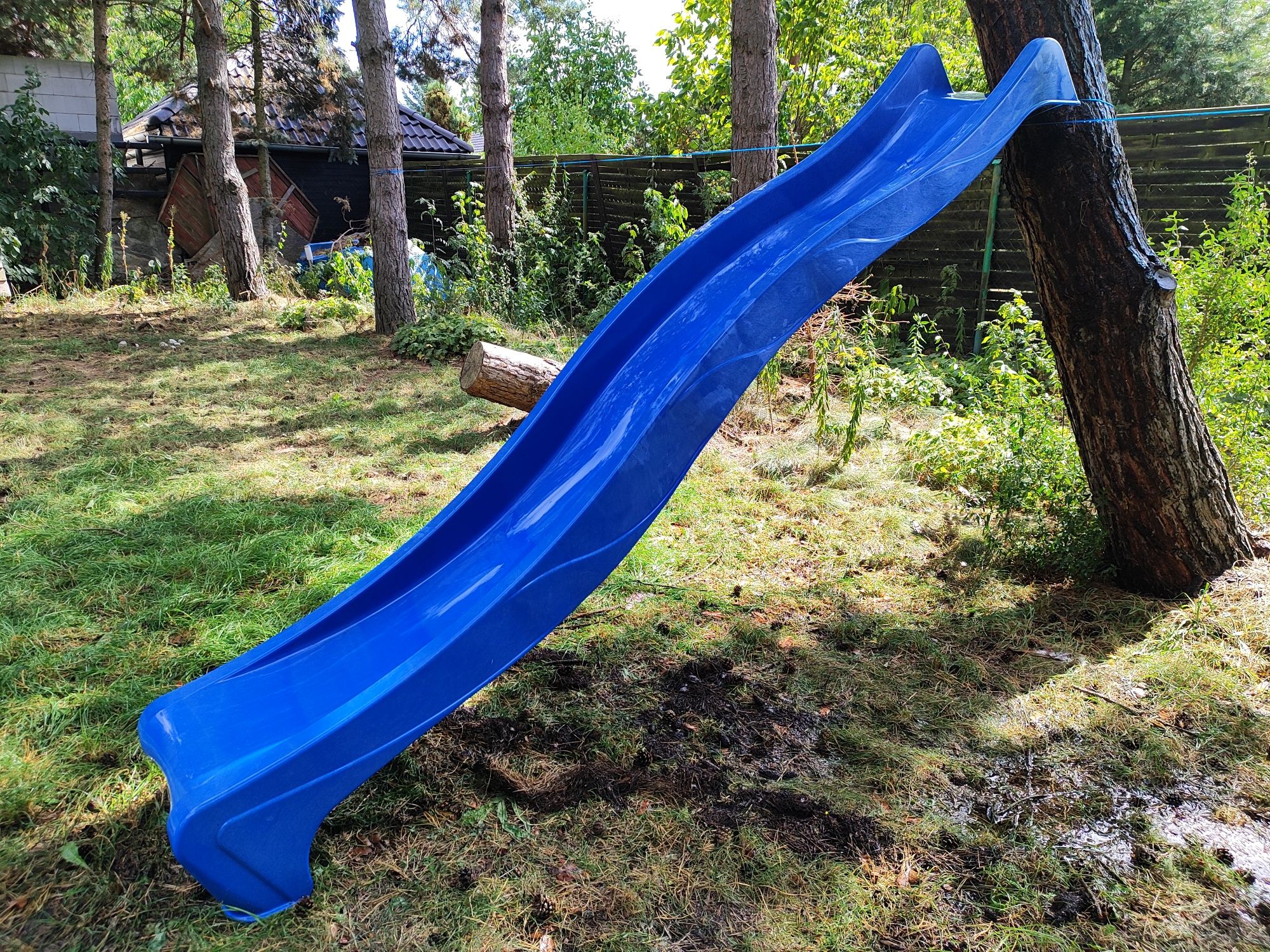 Ślizg, ślizgawka 2,5 m dla dzieci plac zabaw domek na drzewie .