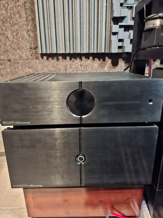 Pré/Power Audio Analogue Bellini e Donizetti