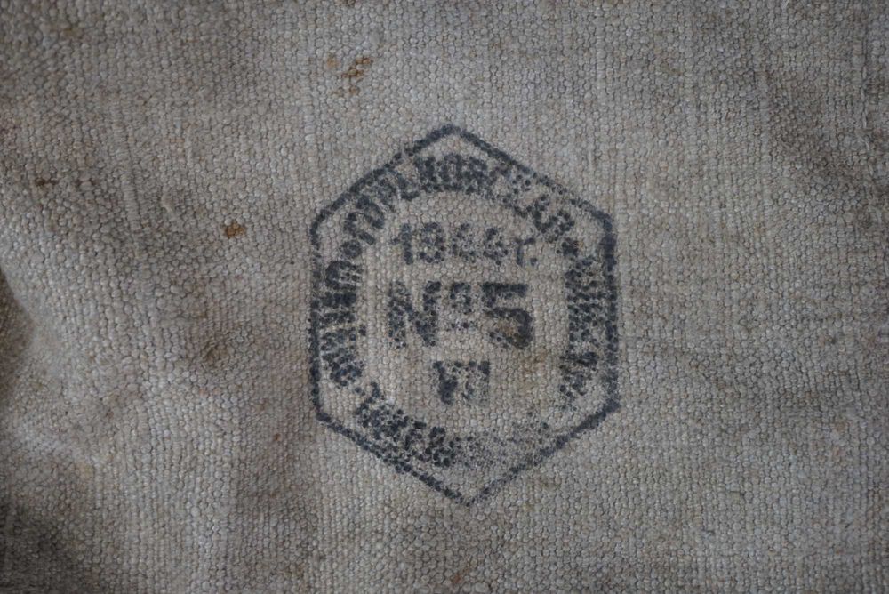 Radzieckie wiadro brezentowe 1944 sygnowane