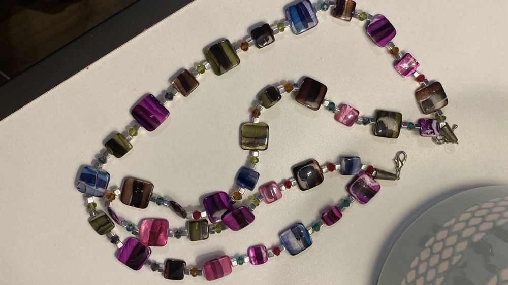 Korale szkło artystyczne