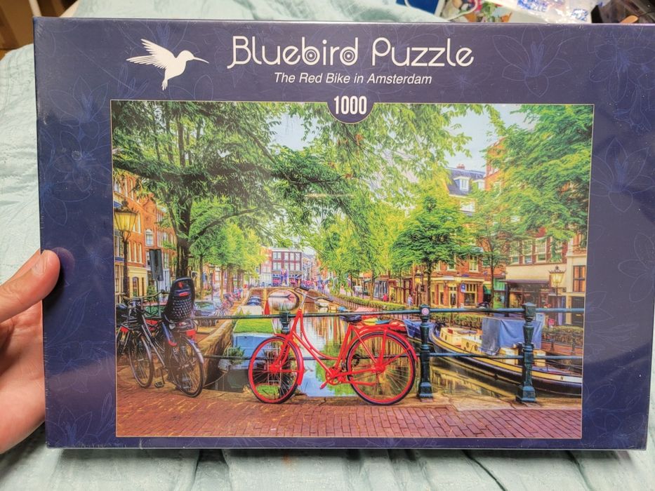 Puzze  Bluebird 1000, The Red Bike in Amsterdam, nr 70211, rower
