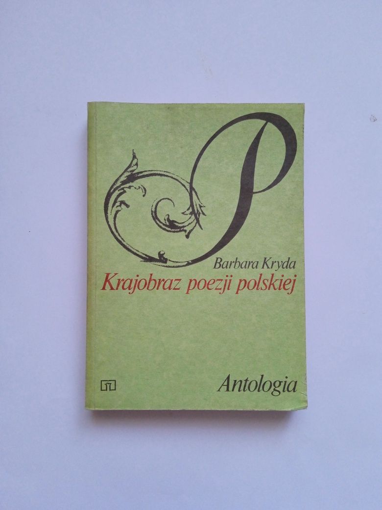 Książka - Barbara Kryda "Krajobraz poezji polskiej. Antologia"