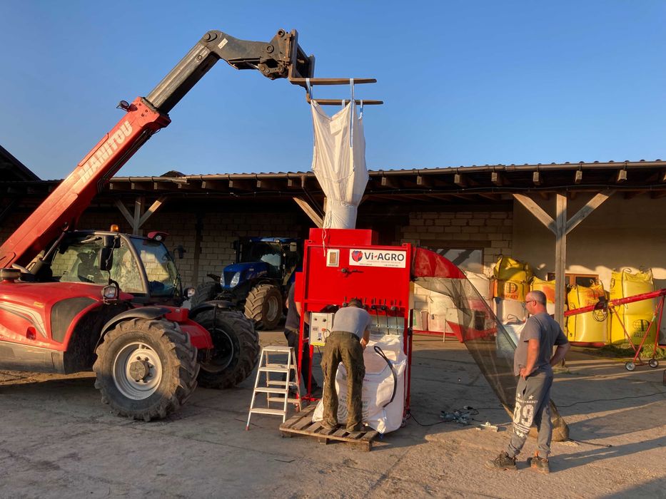 Maszyna do czyszczenia zboża. Wialnia. Separator