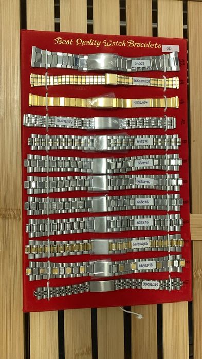 Braceletes para relógio