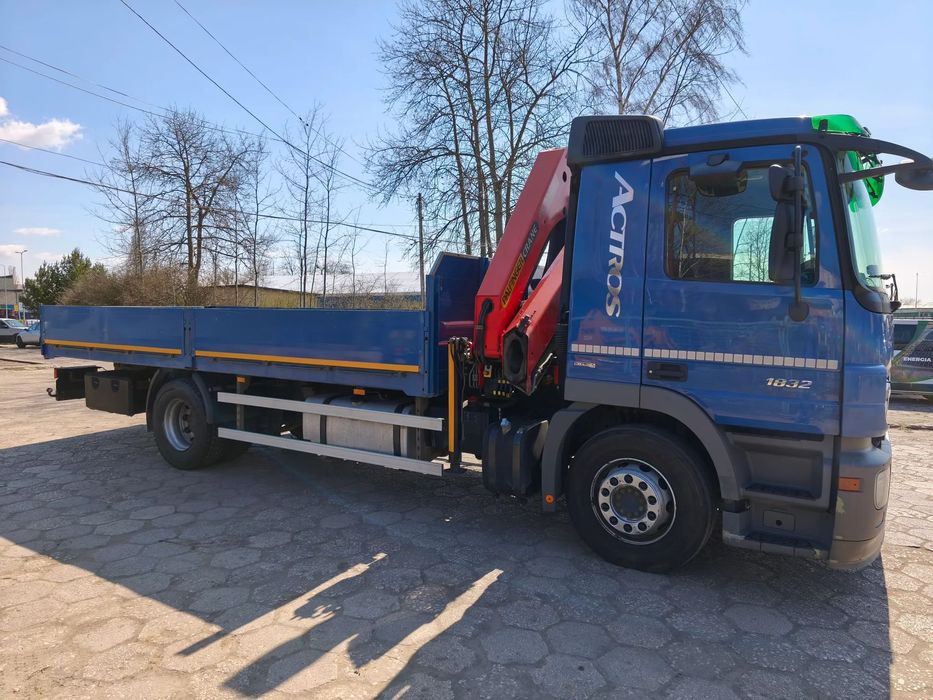 Mercedes-Benz Actros 1832L  HDS Palfinger 155 /Skrzynia / Klima / Blokada mostu /4x2 /z Niemiec