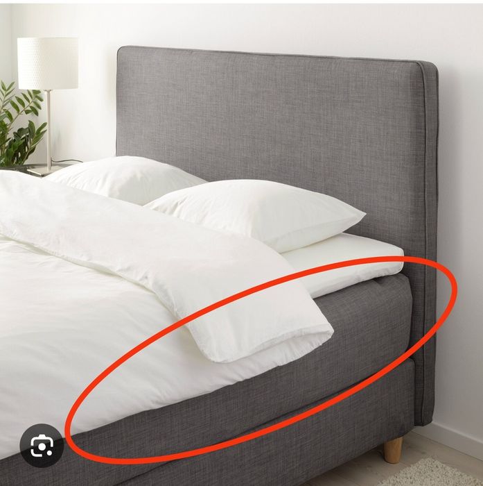 Capa para colchão (cama continental IKEA) Novo na embalagem original