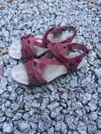 Sandaly buty 37 sportowe decathlon skorzane na rzepy spacery