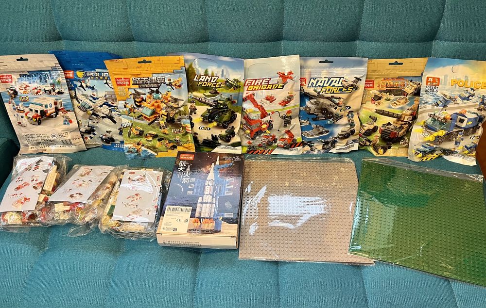 Конструктор різні набори-лего Lego полицейский участок поліція полиция