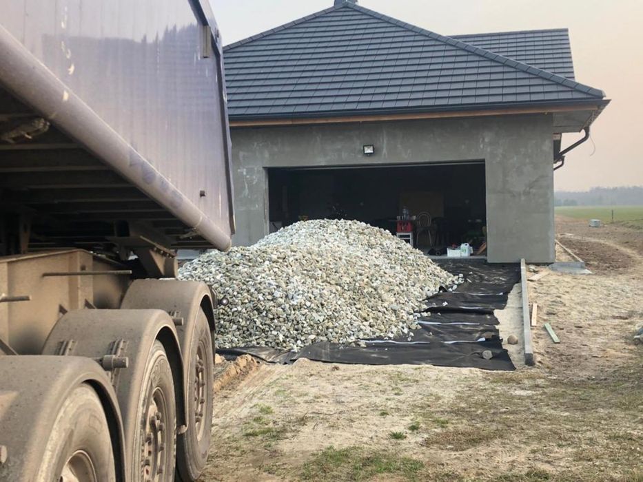 Kruszywo 0/31 tłuczeń grys  otoczak drenaż  Namysłów hydro kamień
