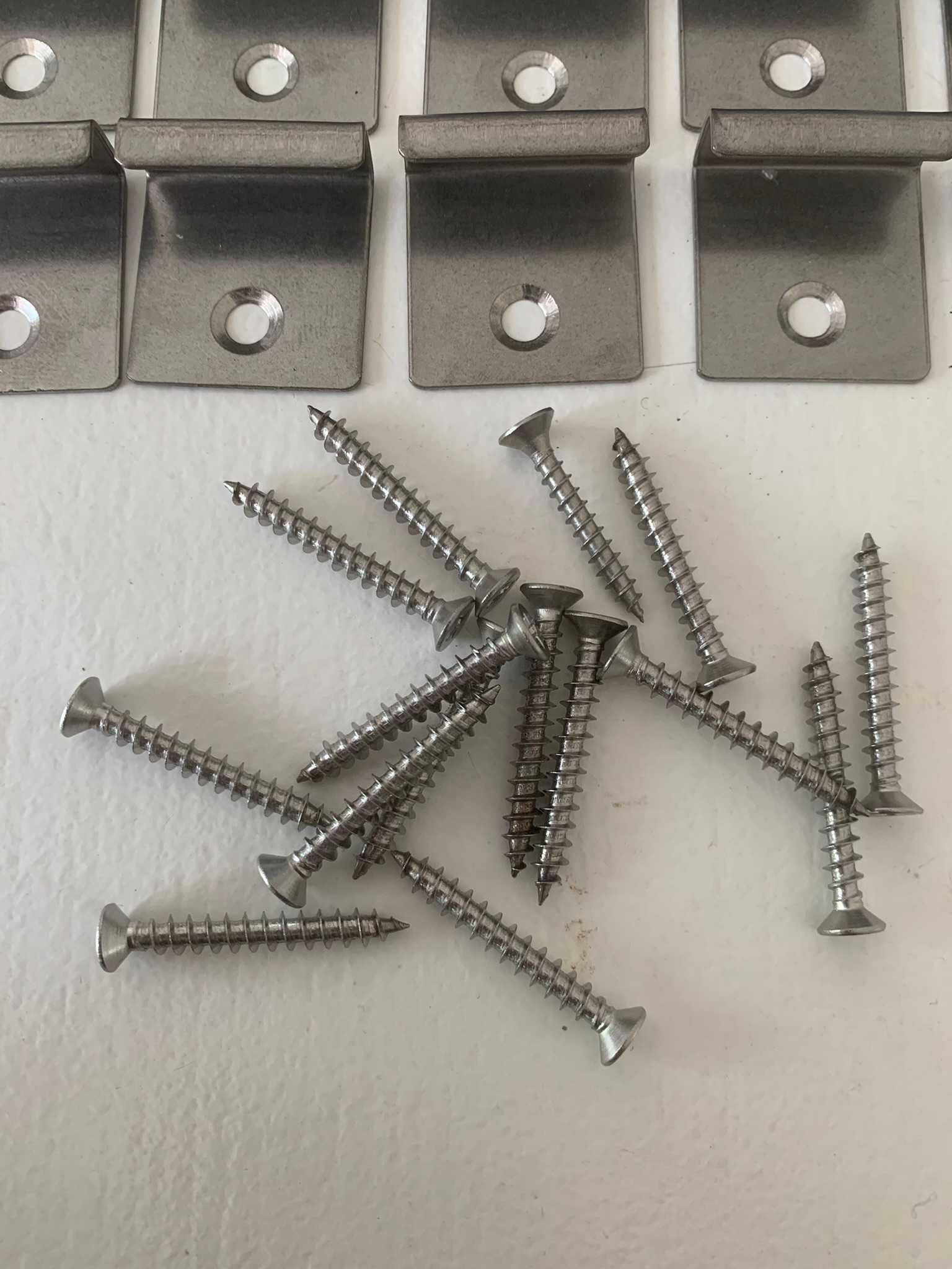 SEQO klips startowy do deski tarasowej ze śrubą inox AKS-1