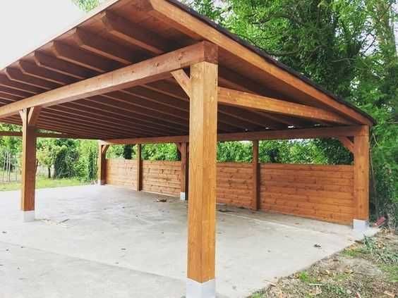 Wiata samochodowa, Carport, Zabudowa do ogrodu i przed dom od NEXWOOD