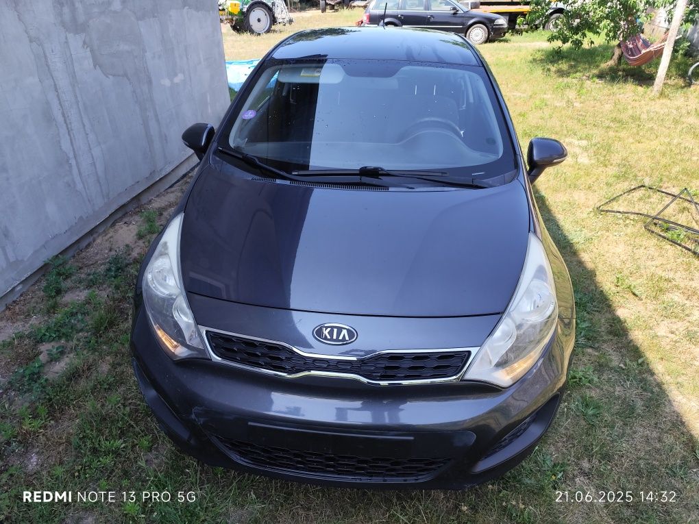Kia Rio 2012 r. BENZYNA 1.2.  3 drzwiowe