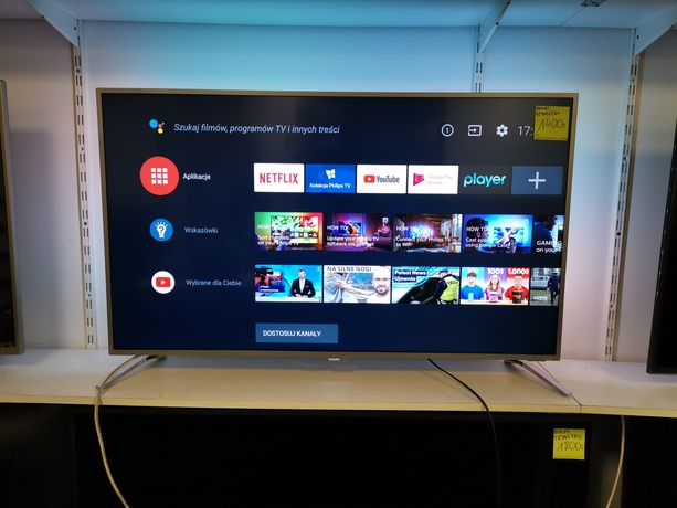 Philips 49 cali 4k 120hz android 3xAmbilight WiFi Smart 49PUS6561 gw3m