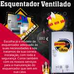 Esquentador ventilado 11lt com montagem e garantia