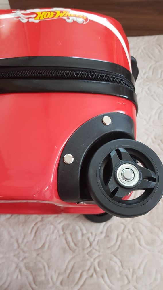 Nowa walizka podróżna hot wheels podreczny bagaż dla chłopca samochód