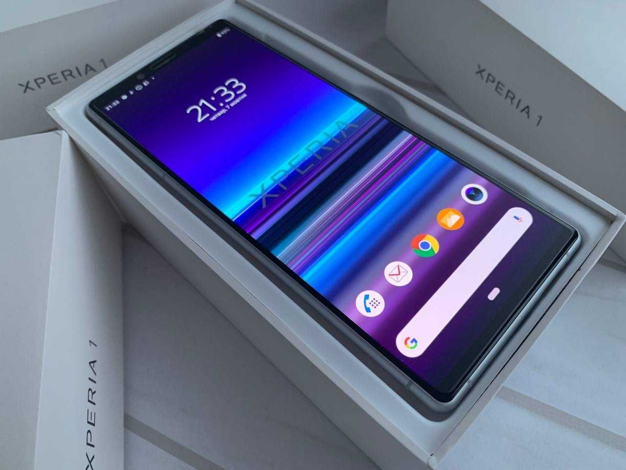 +скло та чохол ™ XPERiA 1 SONY White нова  • (xperia 5, xperia 1 dual)