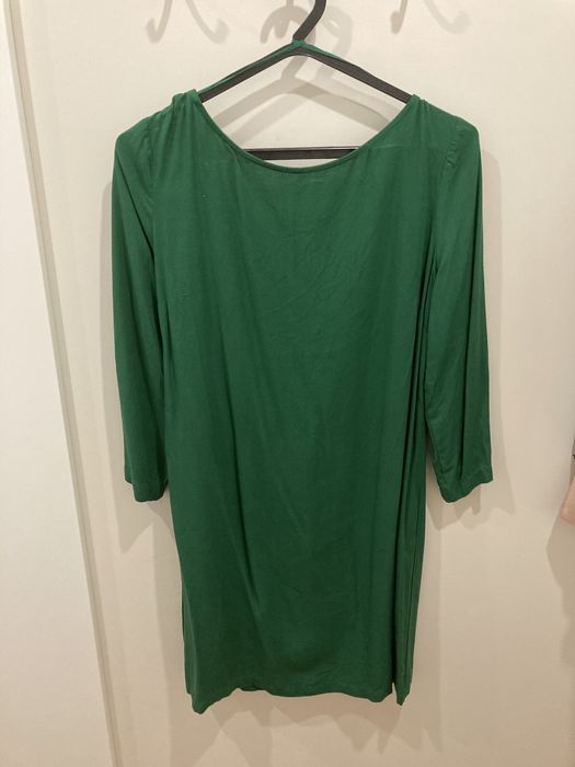 Vestido Verde decote nas costas