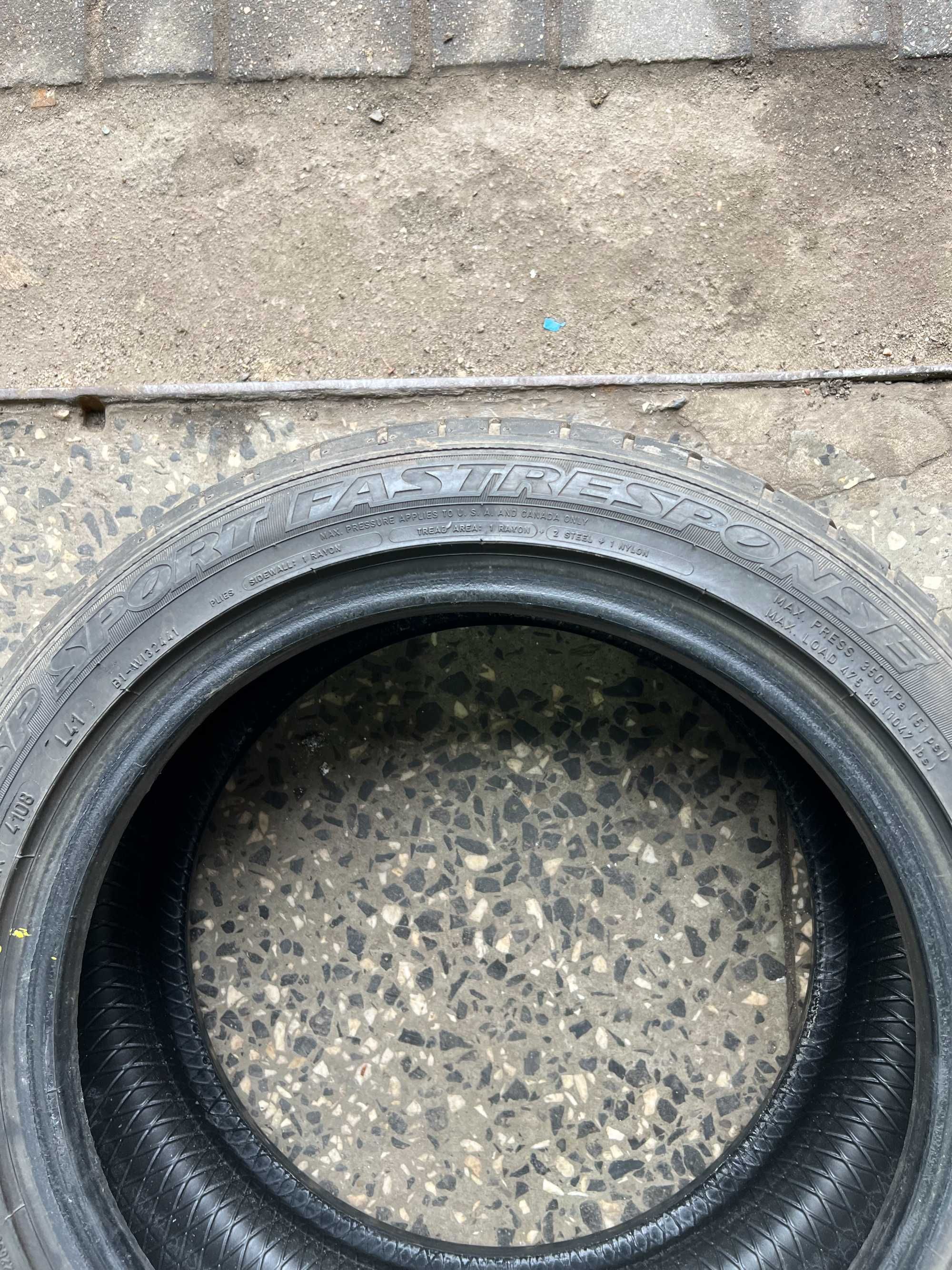 195/50r15 dunlop opony letnie 2szt z rantem