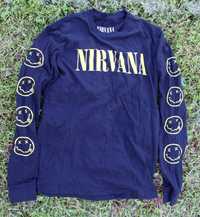 Koszulka Nirvana logo grunge rock muzyczna muzyka tee t-shirt band