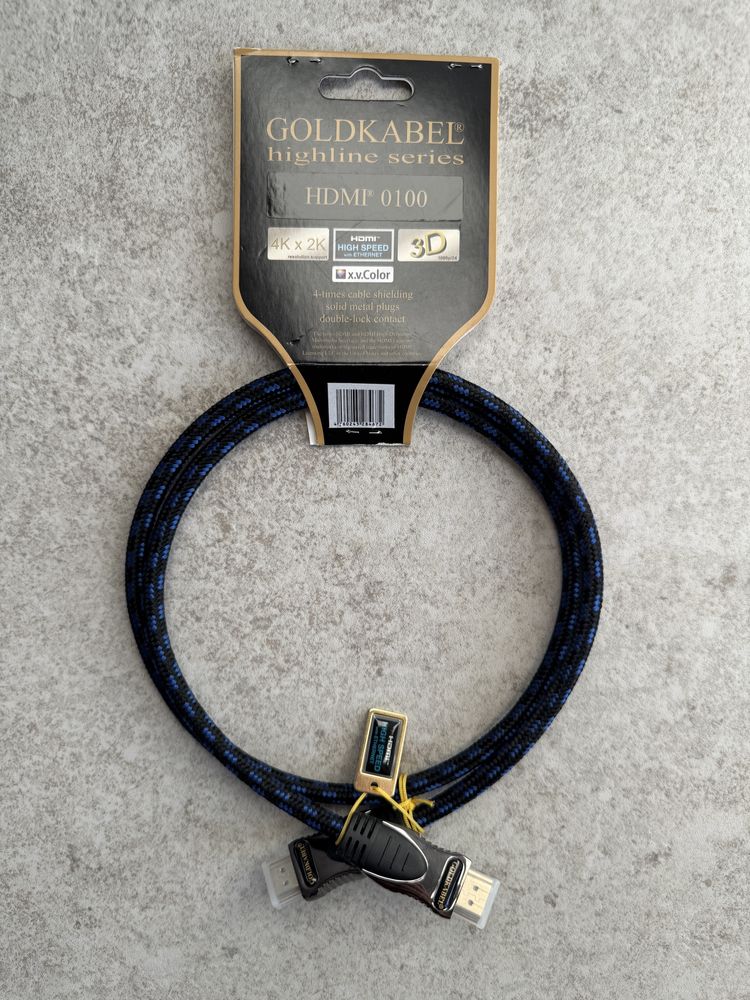 Goldkabel Highline HDMI High Speed, 4K x 2K, 100 cm