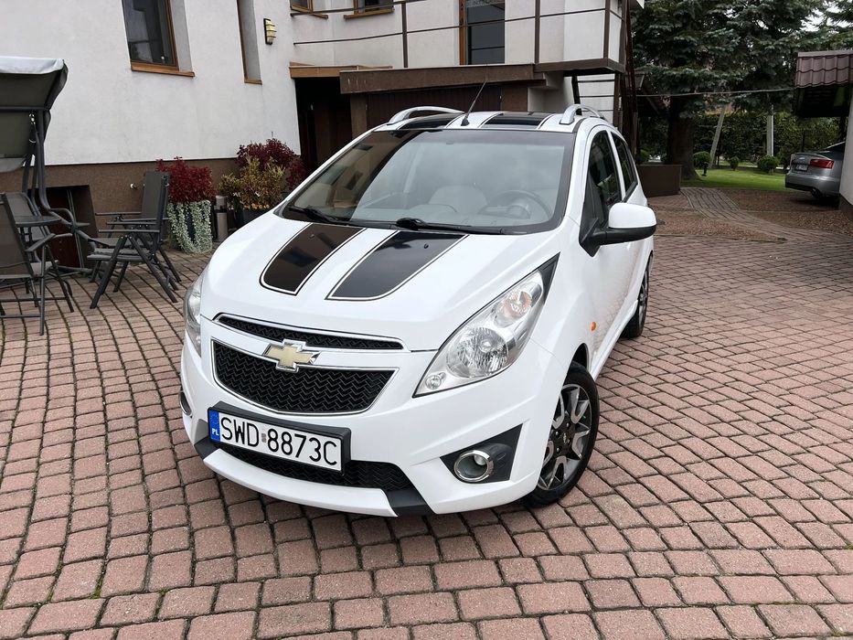 Chevrolet Spark TYLKO 126tyśkm! 1WŁAŚCICIEL 1.0b ORYGINAŁ LAKIER 2011r Opcja LT SKÓRY!