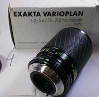 4. Exakta varioplan MC 1:4.0-5.6 f=70-210 mm 52 fi nr 920479 manual