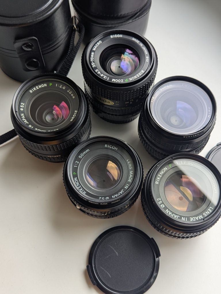 Обєктиви для Pentax K (Ricoh Rikenon та інші)