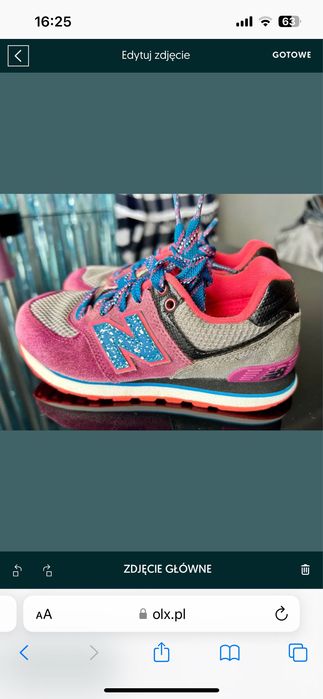 New BALLANCE buty sportowe dziecięce r.28,5