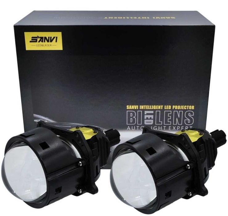 Светодиодные линзы Sanvi S3+ 3.0 дюйма 60W