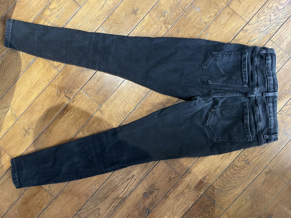 jeansy damskie czarne skinny reserved xs