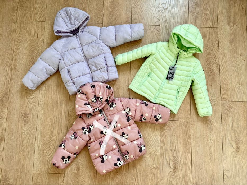 Куртка для дівчинки H&M, Sinsay 86-98